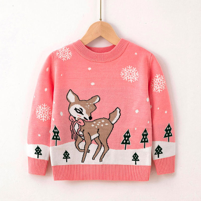 Pull de Noël à motif pour enfants