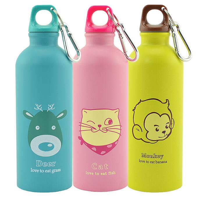 Gourde portable de 500 ml avec motifs