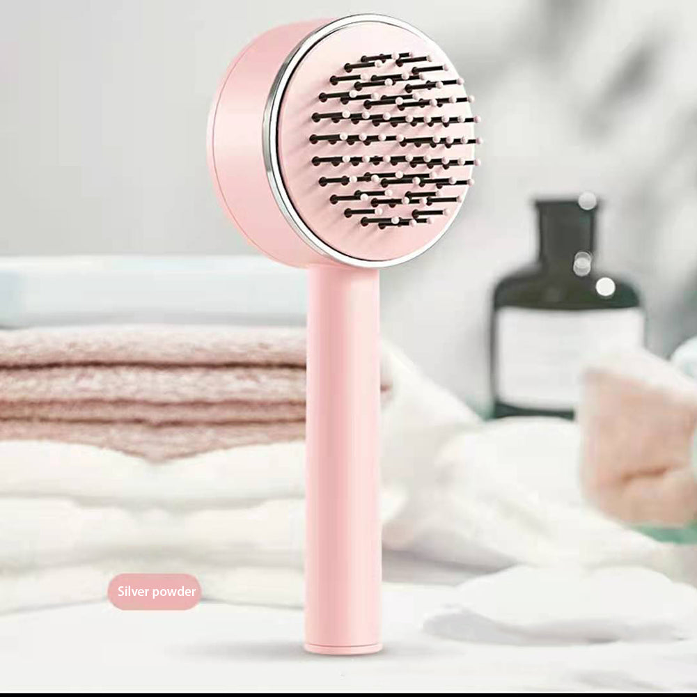 Brosse à cheveux autonettoyante &massante ⭐️⭐️⭐️⭐️⭐️ 4.95 (127 reviews)