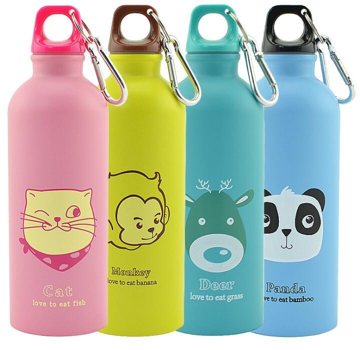 Gourde portable de 500 ml avec motifs