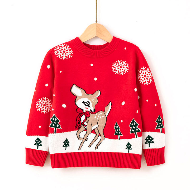 Pull de Noël à motif pour enfants