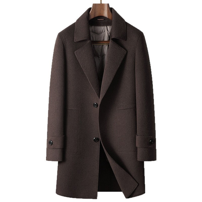 Manteau mi-long, style affaires