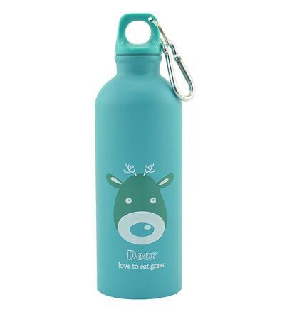Gourde portable de 500 ml avec motifs