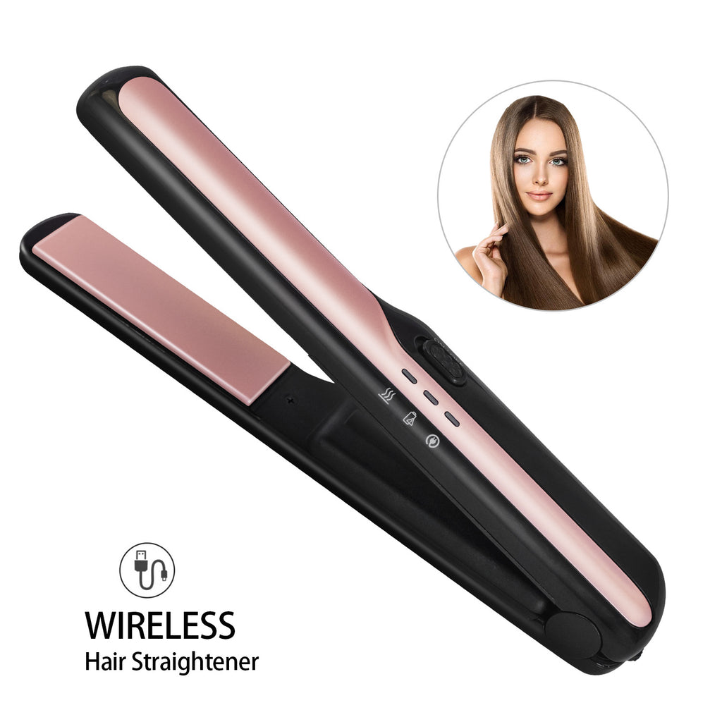 Lisseur à cheveux rechargeable sans fil USB