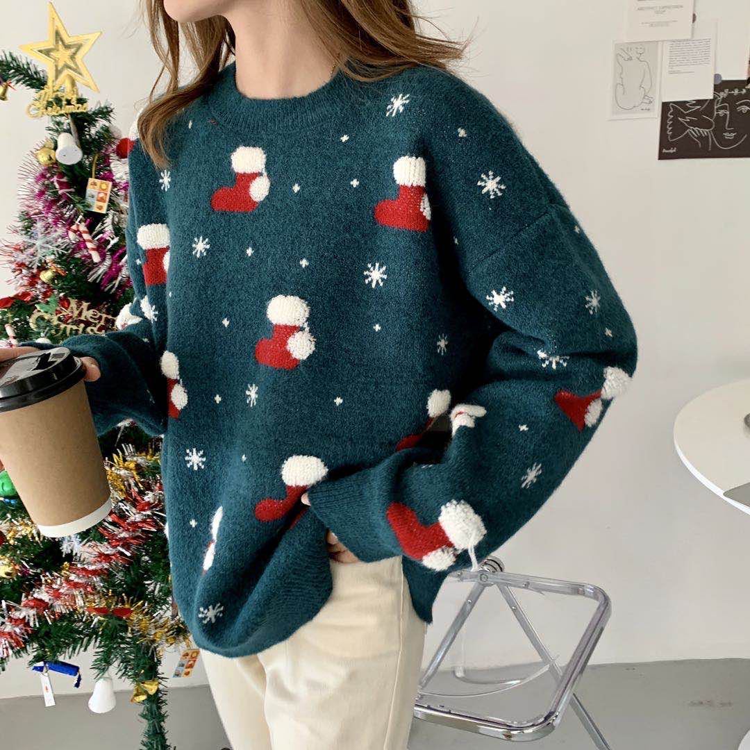 Pull de Noël tricoté