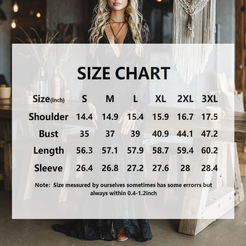 Robe longue moulante en dentelle