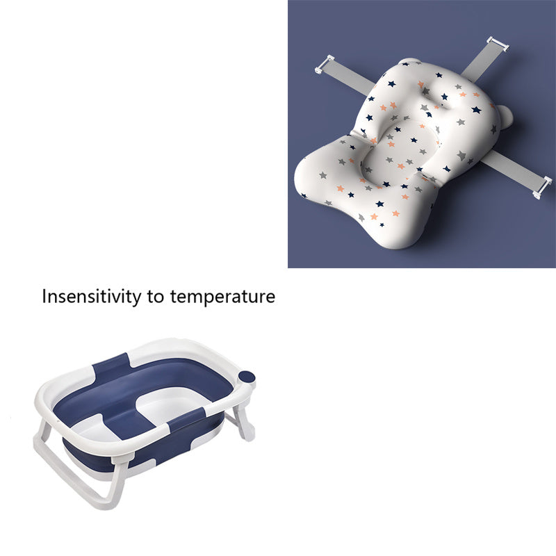 Bain de bébé au lit