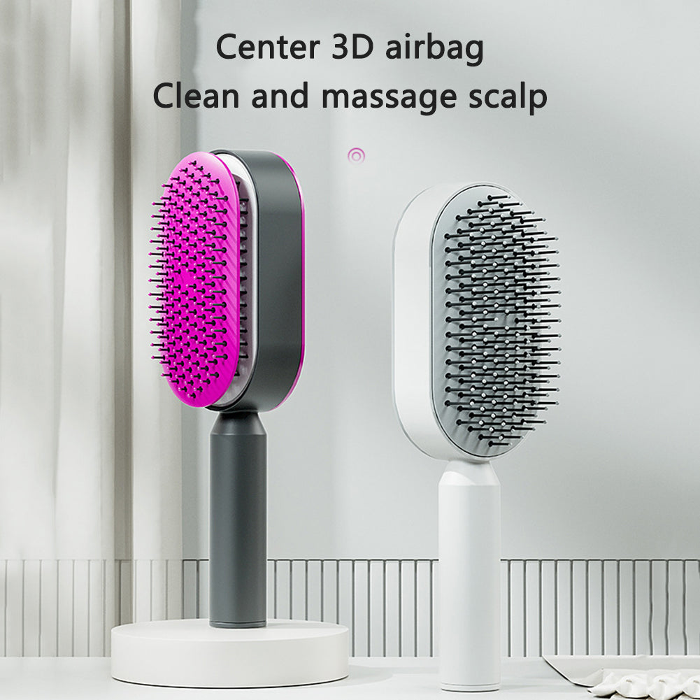 Brosse à cheveux massante autonettoyante ⭐️⭐️⭐️⭐️⭐️ 5.0 (113 reviews)