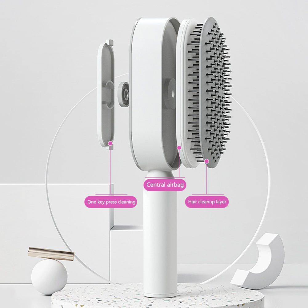 Brosse à cheveux massante autonettoyante ⭐️⭐️⭐️⭐️⭐️ 5.0 (113 reviews)