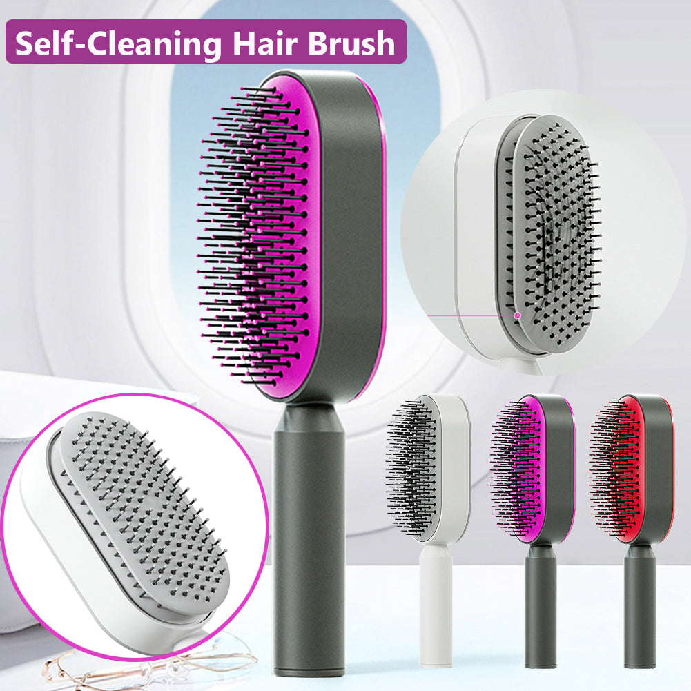 Brosse à cheveux massante autonettoyante ⭐️⭐️⭐️⭐️⭐️ 5.0 (113 reviews)