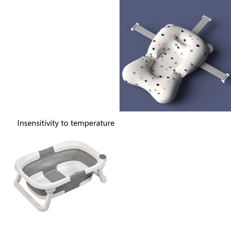 Bain de bébé au lit