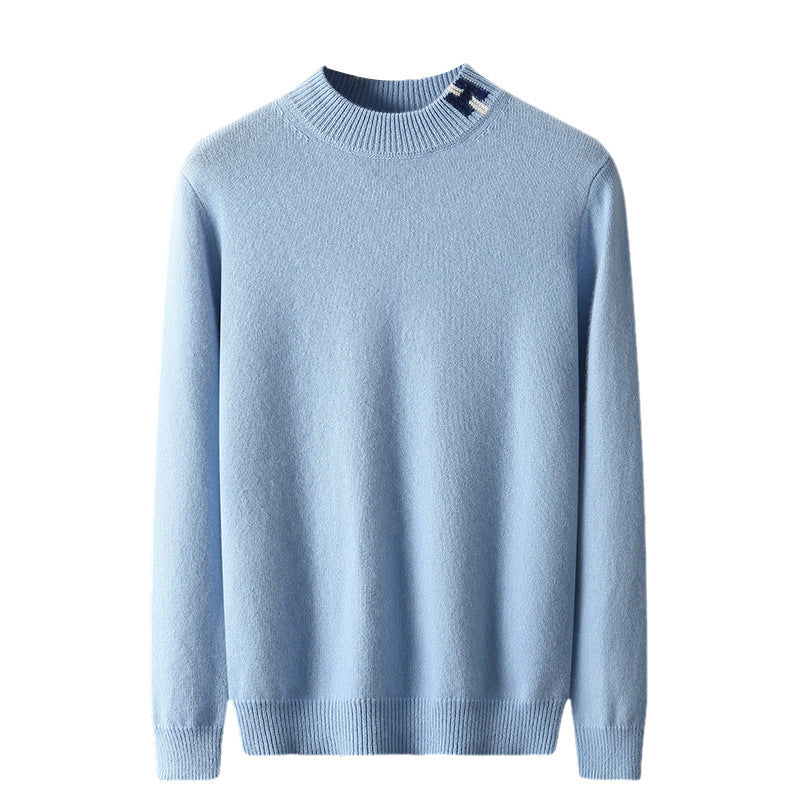 Pull jacquard décontracté