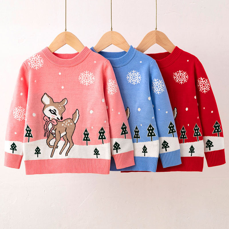 Pull de Noël à motif pour enfants